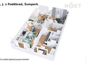 Prodej bytu 3+1, Šumperk, J. z Poděbrad, 78 m2
