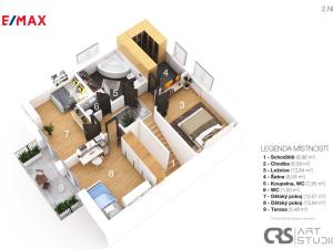 Pronájem rodinného domu, Velké Přílepy, Dvořákova, 160 m2