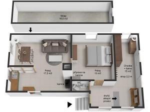 Prodej chaty, Mrač, 47 m2