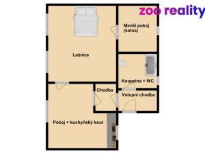 Prodej bytu 3+kk, Trutnov, Horská, 51 m2