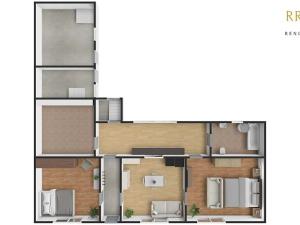 Prodej rodinného domu, Mikulovice, 91 m2