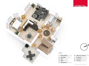 Prodej vily, Strančice, 302 m2