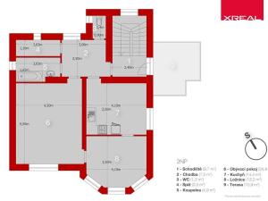 Prodej vily, Strančice, 302 m2