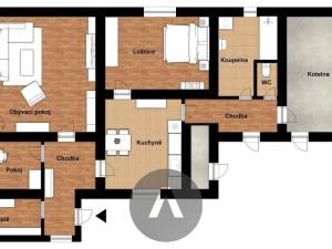 Prodej rodinného domu, Újezd, 87 m2
