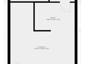 Pronájem bytu 1+kk, Šestajovice, Komenského, 47 m2