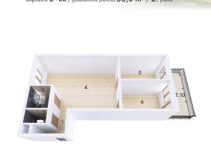 Prodej bytu 3+kk, Brno - Horní Heršpice, 56 m2