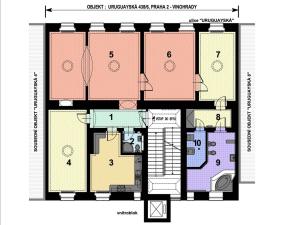 Prodej bytu 4+1, Praha - Vinohrady, 165 m2