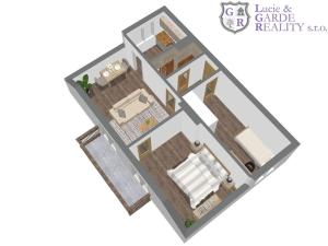 Prodej bytu 3+1, Bernartice, V zahrádce, 57 m2