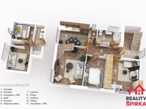 Prodej bytu 4+1, Lanškroun, Franze Kafky, 87 m2