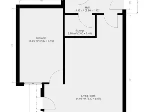 Pronájem bytu 2+kk, Praha - Žižkov, Olšanská, 69 m2