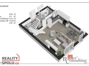 Prodej bytu 4+kk, Brandýs nad Labem-Stará Boleslav - Stará Boleslav, 125 m2
