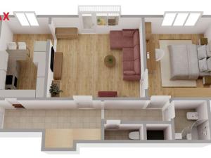 Pronájem bytu 2+1, Hradec Králové - Pražské Předměstí, Puškinova, 62 m2
