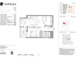 Pronájem bytu 2+kk, Praha - Modřany, Mezi vodami, 71 m2