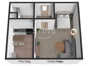 Prodej bytu 1+1, Zlín, Česká, 33 m2
