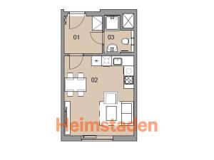 Pronájem bytu 1+kk, Plzeň - Jižní Předměstí, Magisterská, 27 m2