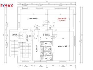 Pronájem kanceláře, Ostrava - Zábřeh, Starobělská, 28 m2