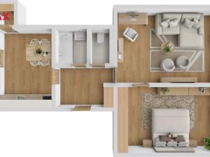 Prodej bytu 2+1, Hradec Králové - Pražské Předměstí, Břetislavova, 62 m2