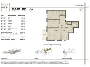 Prodej bytu 4+kk, Praha - Dolní Měcholupy, Kutnohorská, 110 m2
