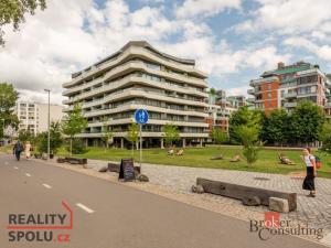 Pronájem bytu 3+kk, Praha - Karlín, Za Karlínským přístavem, 93 m2