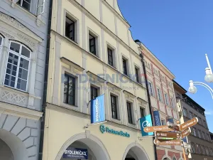Pronájem kanceláře, České Budějovice, nám. Přemysla Otakara II., 161 m2
