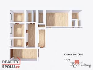 Prodej rodinného domu, Kučerov, 150 m2