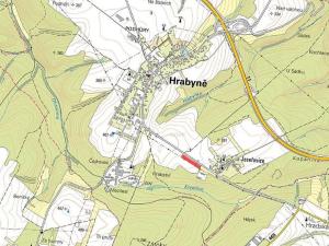 Prodej pole, Hrabyně, 3476 m2