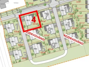 Prodej pozemku pro bydlení, Velká Bystřice, Svésedlická, 614 m2