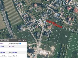 Prodej pozemku pro bydlení, Mělník, V Kroupovci, 1069 m2