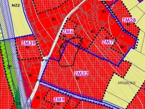 Prodej pozemku pro bydlení, Mělník, V Kroupovci, 1069 m2