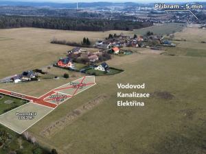 Prodej pozemku pro bydlení, Příbram - Orlov, 1063 m2