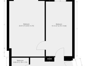 Pronájem bytu 2+kk, Praha - Karlín, Březinova, 51 m2