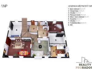 Prodej vily, Kučerov, 292 m2