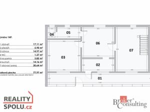 Prodej rodinného domu, Měřín, Růžová, 200 m2