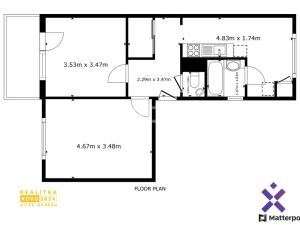 Prodej bytu 2+1, Uherské Hradiště, Louky, 58 m2