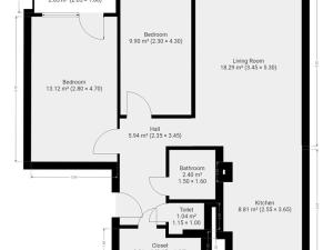Pronájem bytu 3+kk, Praha - Chodov, Konstantinova, 63 m2