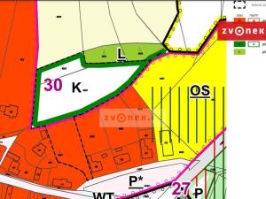 Prodej pozemku pro bydlení, Březůvky, 923 m2