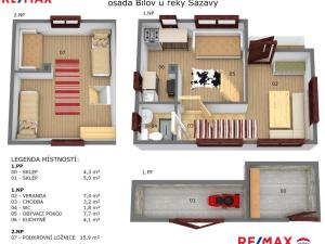 Prodej chaty, Kamenný Přívoz, 40 m2