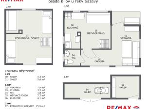 Prodej chaty, Kamenný Přívoz, 40 m2