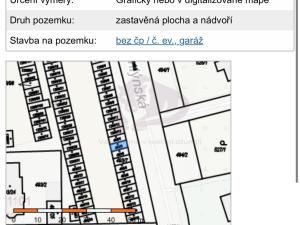 Prodej garáže, Praha - Čakovice, 21 m2