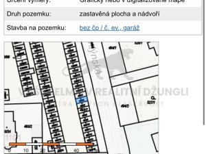 Prodej garáže, Praha - Čakovice, 21 m2