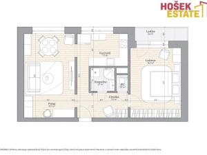 Prodej bytu 2+1, Přerov, Bayerova, 55 m2