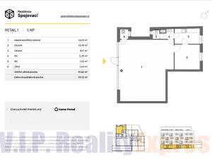 Prodej obchodního prostoru, Praha, Spojovací, 94 m2