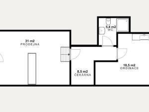 Pronájem obchodního prostoru, Česká Lípa, Moskevská, 63 m2