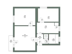 Prodej bytu 3+kk, Luhačovice, Úprkova, 66 m2