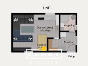 Prodej chaty, Pnětluky, 70 m2