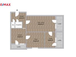 Prodej bytu 3+1, Olomouc - Povel, Janského, 64 m2