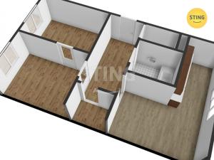 Prodej bytu 2+1, Nový Jičín, Nádražní, 50 m2