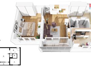 Prodej bytu 2+1, Nový Jičín, Dlouhá, 58 m2