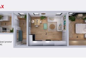 Pronájem bytu 2+kk, Letohrad, Václavské náměstí, 60 m2