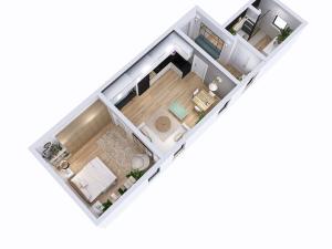 Pronájem bytu 2+kk, Letohrad, Václavské náměstí, 60 m2